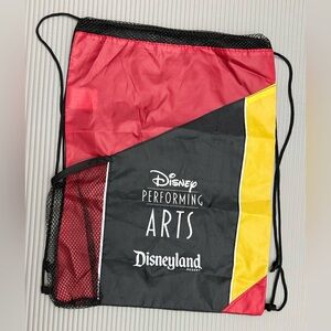 Disneyland Performing Arts Red and Black Bag